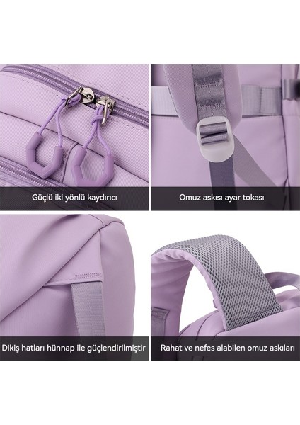 Yeni Okul Çocuğu Okul Çantası, Sırt Çantası, Kızlar Için Uygun Büyük Kapasiteli Hafif Okul Çantası (Yurt Dışından) indirimleri