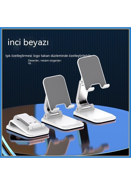 Metal Stand Tembel Cep Telefonu Tablet Katlanır Stand Cep Telefonu Standı (Yurt Dışından)