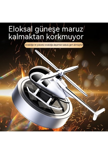 Araba Parfüm Süsleri, Işık Enerjisi Dönen Aromaterapi Koltuğu, Arabada Temiz Hava, Alüminyum Alaşımlı Helikopter Dekorasyonu (Yurt Dışından) indirimleri