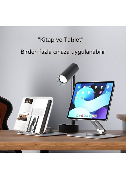 Tablet Telefon Tutucu Masaüstü Içi Boş Isı Dağılımı Taşınabilir Ofis Taşınabilir Kaldırılabilir Katlanır Stand (Yurt Dışından)