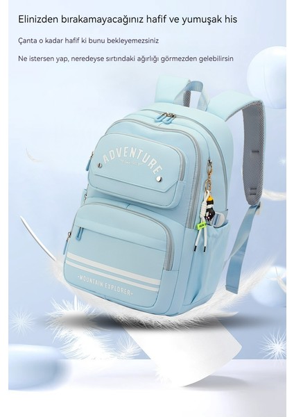 Yeni Okul Çocuğu Çocuk Okul Çantası, Kız Sırt Çantası, Hafif Okul Çantası, Kız Uygulanabilir (Yurt Dışından) modelleri