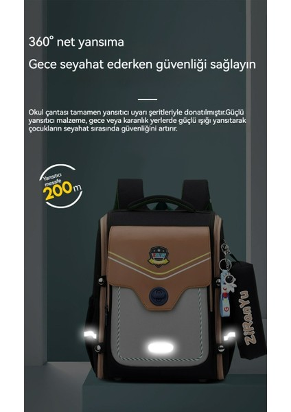 Su Geçirmez Omurga Büyük Kapasiteli Erkek ve Kadın Öğrenci Sırt Çantası (Yurt Dışından) indirimleri