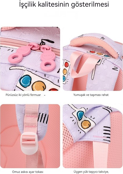 Yeni Çocuk Okul Çantası Ilkokul 3-6. Sınıf Sırt Çantası, Kız Okul Çantası (Yurt Dışından) fiyatları