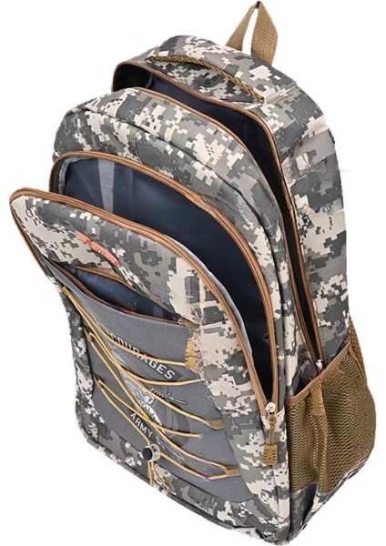 Ordu Yeşil Kamuflaj Sırt Çantası, Büyük Kapasiteli Seyahat Sırt Çantası, Çok Fonksiyonlu Açık Hava Eğlence Sırt Çantası (Yurt Dışından) fiyatları