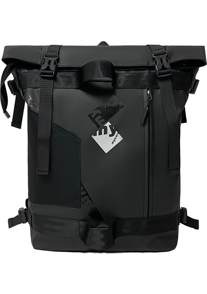 Sokak Trendi Sırt Çantasının Kore Versiyonu, Rulo Moda Kişilik Sırt Çantası (Yurt Dışından)