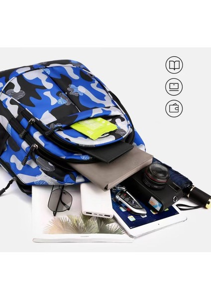 Su Geçirmez Büyük Kapasiteli Öğrenci Okul Çantası/moda Rahat Sırt Çantası (Yurt Dışından) fiyatları