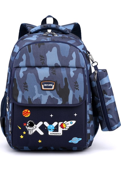 Ilkokul Okul Çantası, Omuz Çantası, Omurga Yükü Azaltma, Büyük Kapasite (Yurt Dışından)