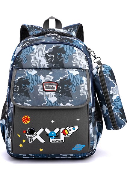 Ilkokul Okul Çantası, Omuz Çantası, Omurga Yükü Azaltma, Büyük Kapasite (Yurt Dışından)