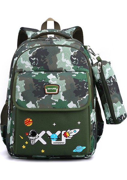 Ilkokul Okul Çantası, Omuz Çantası, Omurga Yükü Azaltma, Büyük Kapasite (Yurt Dışından)