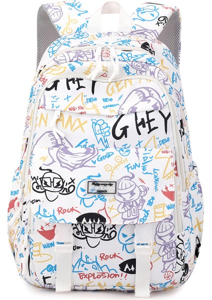 Çocuk Ilköğretim Okulu/ortaokul/lise Öğrencisi/üniversite Öğrencisi Okul Çantası Büyük Kapasite, Kız Omuz Sırt Çantası, Yığın Azaltma Omurga (Yurt Dışından)