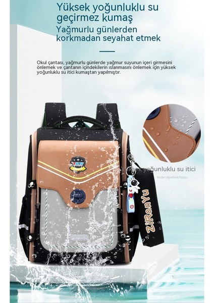 Erkek ve Kız Çocukları Için 3-6. Sınıflar Için Omurga Koruyucuları Için Yeni Stil Sırt Çantası, Ilkokul Öğrencileri Için Okul Çantaları Ingiliz Tarzı (Yurt Dışından) indirimleri