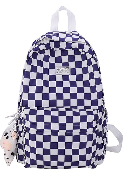 Rahat Sırt Çantası Ekose Kadın Sırt Çantası Ortaokul ve Lise Öğrencisi Okul Çantası (Yurt Dışından) fırsatları