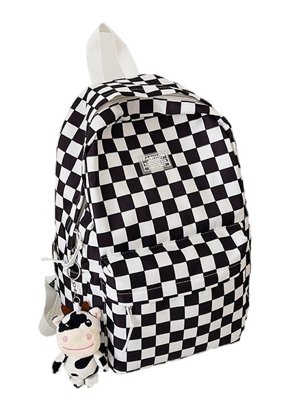 Rahat Sırt Çantası Ekose Kadın Sırt Çantası Ortaokul ve Lise Öğrencisi Okul Çantası (Yurt Dışından) fiyatları