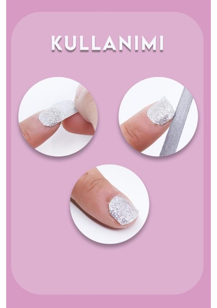 5 Adet Tırnak Stickerı Ve 2 Adet Törpü Seti fiyatları