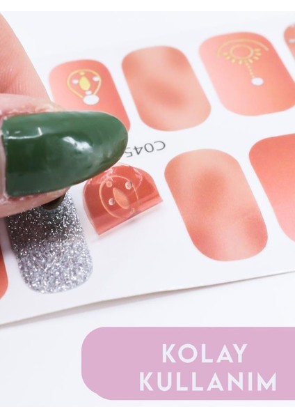 5 Adet Tırnak Stickerı Ve 2 Adet Törpü Seti fırsatları