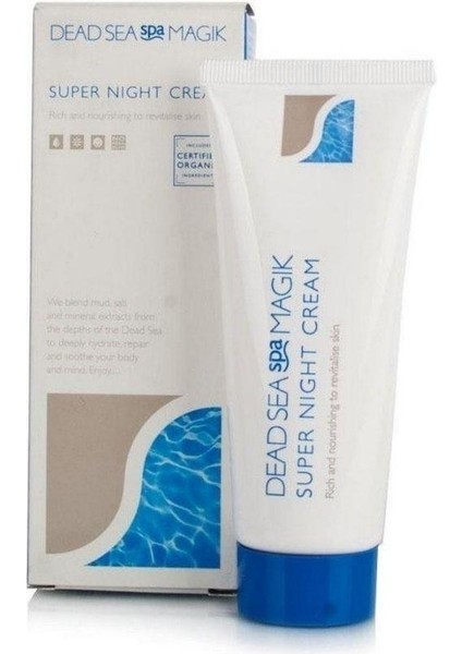 Dead Sea Spa Magık Super Nıght Cream 75 Ml