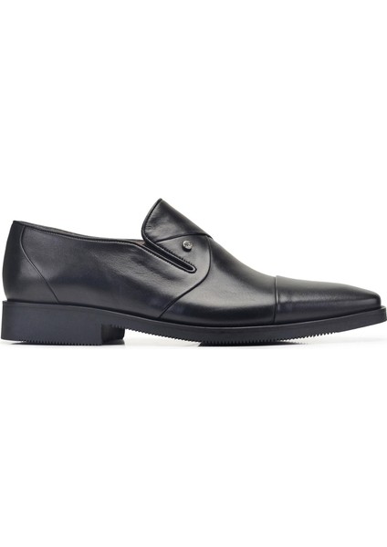 Siyah Termo Loafer Erkek Ayakkabı -51003-