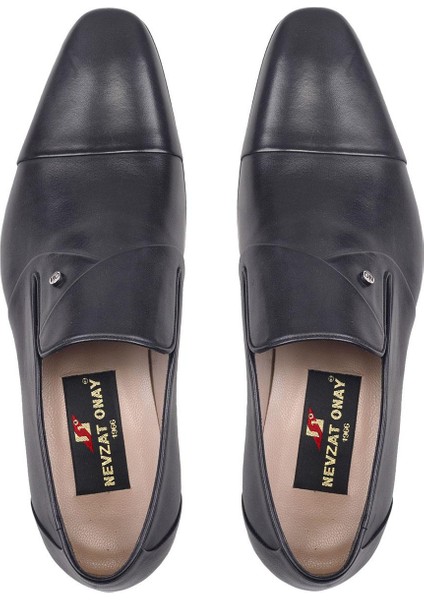 Siyah Termo Loafer Erkek Ayakkabı -51003-