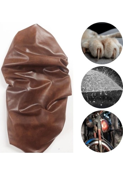 Kawasaki Er-6 F Motosiklet Deri Sele Kılıfı Örtüsü Brandası-