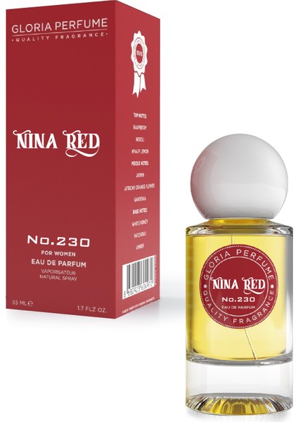 Nina Red 55 ml Edp Kadın Parfüm