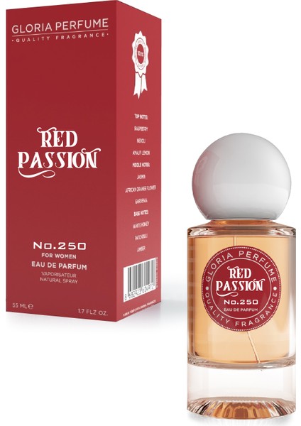 Red Passion 55 ml Edp Kadın Parfüm