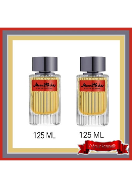 Moustache Edp 125 & 125ml.Vp.For Man Erkek