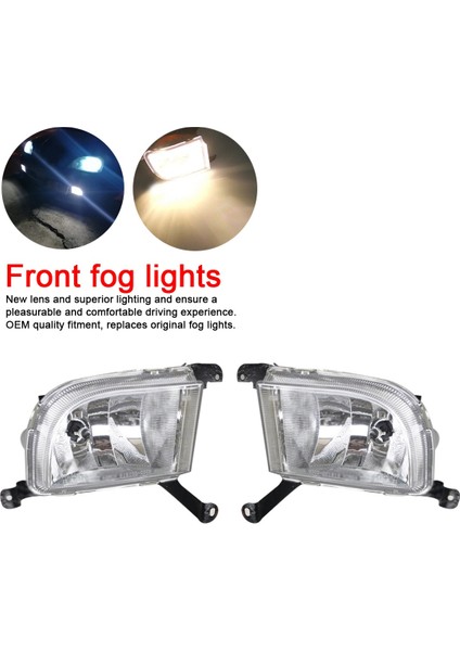 Araba Ön Tampon Sis Lambası Lamba Ampulü ile Daewoo Için Chevrolet Lacetti/optra 4dr Buick Hrv 2003-2007 Için (Yurt Dışından) fiyatları