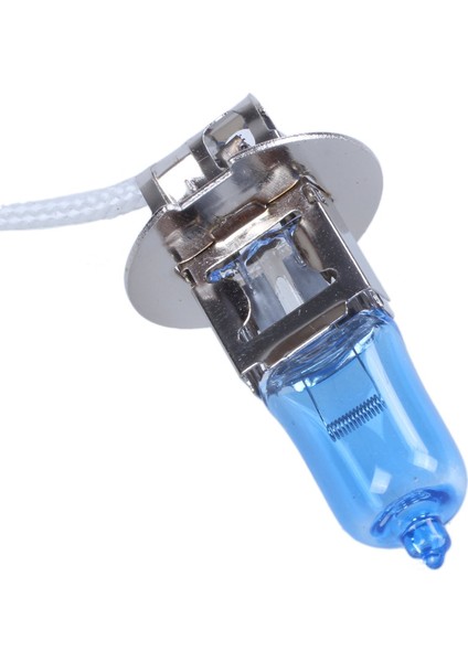 2 Adet Dc 12V 55W H3 Süper Beyaz Halojen Araba Sis Lambası Ampul Lamba (Yurt Dışından)