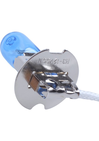 2 Adet Dc 12V 55W H3 Süper Beyaz Halojen Araba Sis Lambası Ampul Lamba (Yurt Dışından)