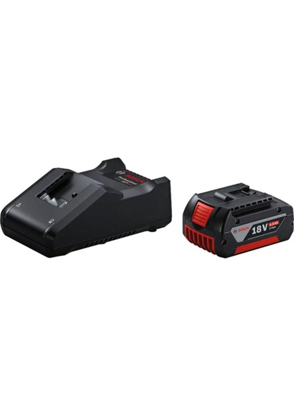 1 x Gba 18V 4.0AH + Gal 18V-40 Profesyonel El Aletleri Aküsü