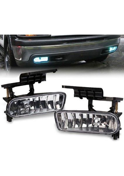Araba Sis Farları Tampon Sürüş Lambası Gündüz Çalışan LED Işık Chevy Silverado 1999-2002 Tahoe Suburban 2000-2006 (Yurt Dışından) modelleri