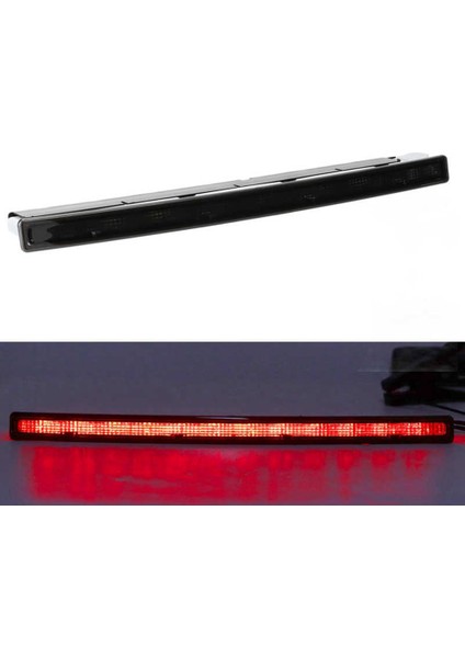 Araba LED Fren Lambası 3rd Yüksek Pozisyon Otomatik Stop Lambası Kırmızı Lens Kuyruk Işık 8E9945097 Audi A4 B6 Avant 2001-2004 Için (Yurt Dışından)