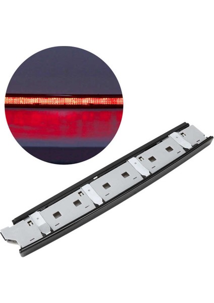 Araba LED Fren Lambası 3rd Yüksek Pozisyon Otomatik Stop Lambası Kırmızı Lens Kuyruk Işık 8E9945097 Audi A4 B6 Avant 2001-2004 Için (Yurt Dışından)