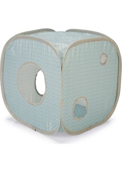 Yavru Kedi Evi Yükseklik 35cm Mavi