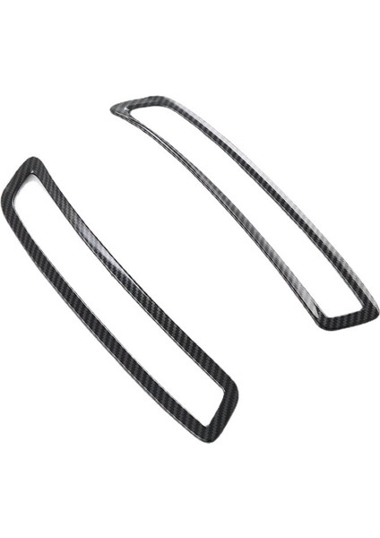 Mg 4 Mg4 Ev Mulan 2023 Için Araba Arka Sis Aydınlatma Koruması Trim Bagaj Kapağı Tampon Etiketi Aksesuarları-Abs Karbon Fiber (Yurt Dışından)