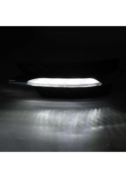 Drl Ön Tampon Izgarası Kalıplama LED Sis Lambası Gündüz Farı Sis Lambası Mercedes Benz Için W204 C Sınıfı 2012-14 Sağ (Yurt Dışından) indirimleri
