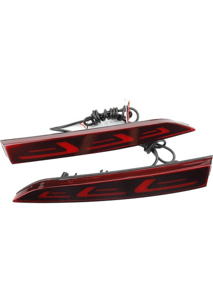 Hyundai Accent 2017-2019 Için LED Arka Tampon Reflektör Fren Lambası Sis Işık Lambası Gösterge Işıkları Arka Lambaları (Yurt Dışından) fiyatları