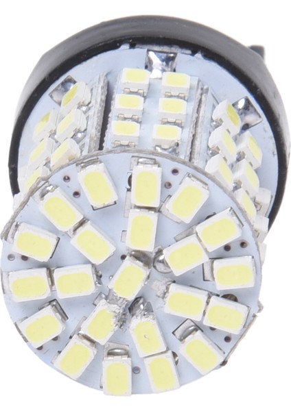 2x T20 7443 3020 W21/5W Araba Beyaz 64 Smd LED Stop Kuyruk Fren Dönüş Ampulü 12V (Yurt Dışından)