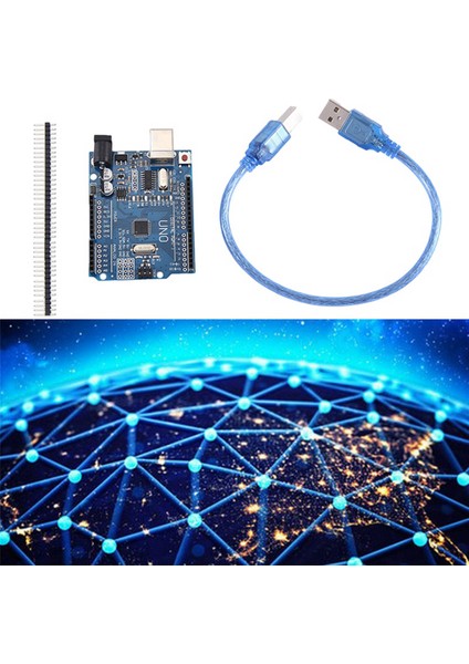 R3 Için Kablolu, Geliştirilmiş CH340G+MEGA328P Için Taşınabilir Geliştirme Kartı Modülü Için (Yurt Dışından)