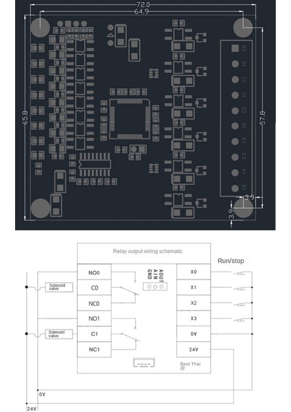 Plc Endüstriyel Kontrol Kartı FX1N-14MR Röle Modülü Düzenlenebilir Denetleyici (Yurt Dışından)