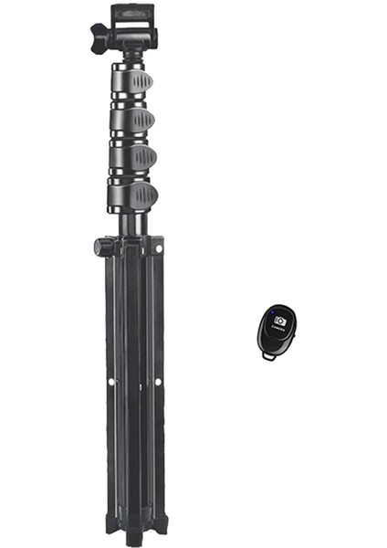 Selfie Çubuğu Telefon Tripod ve Monopod, Akıllı Telefon Kaydı/fotoğrafçılık/makyaj Için 70 Inç Cep Telefonu Tripod Standı (Yurt Dışından)