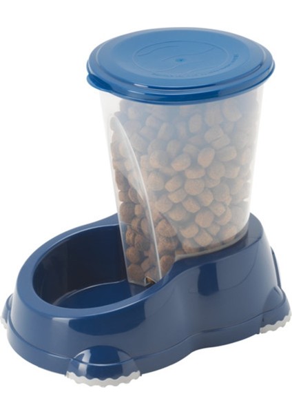 Smart Saklamalı Mama Kabı 1.5 lt Lacivert