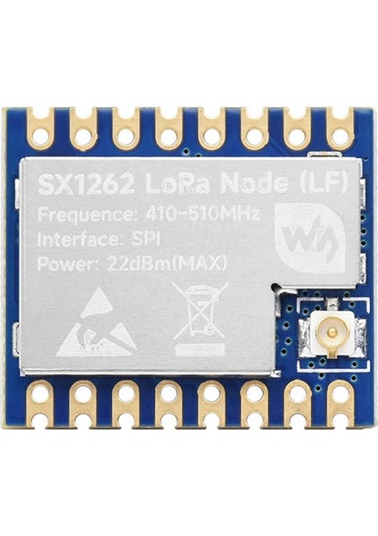 CORE1262-HF Lora Modülü Uzaktan Iletişim SX1262 Alt Ghz Hf Bandı Için Parazit Önleyici Lora Çip Modülü (Yurt Dışından)