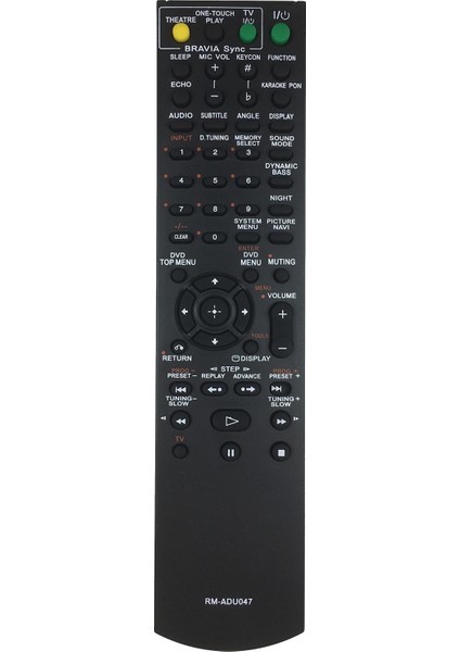 -ADU047 Uzaktan Kumanda DAV-HDX475 DAV-HDX576W DAV-DZ280 HCD-DZ750 STR-KSL700 Av Amplifikatörü Uzaktan Kumanda (Yurt Dışından)