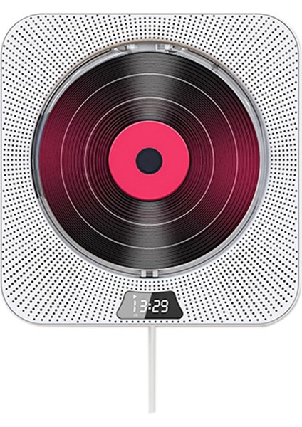 Taşınabilir CD Çalar Bluetooth CD Hoparlör Dijital Ekran Stereo Hoparlör Duvara Monte Müzik Çalar Öğrenci Için Abd Plug (Yurt Dışından) fırsatları