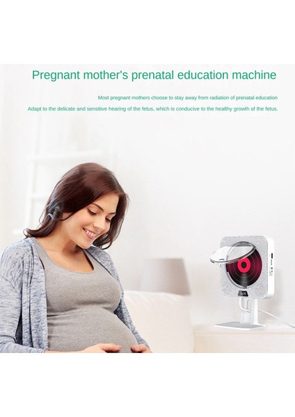 Taşınabilir CD Çalar Bluetooth CD Hoparlör Dijital Ekran Stereo Hoparlör Duvara Monte Müzik Çalar Öğrenci Için Abd Plug (Yurt Dışından) indirimleri