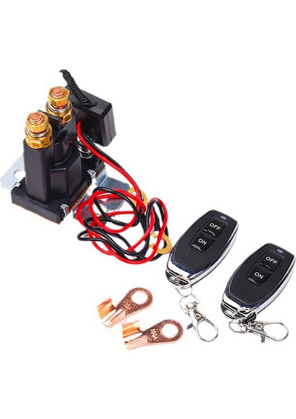 12 V 500A Uzaktan Akü Bağlantı Kesme Anahtarı Araba Kamyon Rv Akü Anahtarı Izolatörü Için Yükseltildi 2 Tuşlu (Yurt Dışından) modelleri