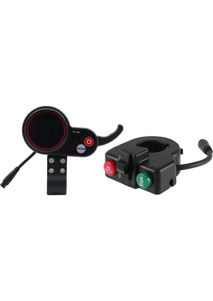 TF-100 LCD Ekran Ölçer Kugou M4 Elektrikli Scooter Bisiklet Modifikasyonu Için Uygundur, 6 Pin (Yurt Dışından)