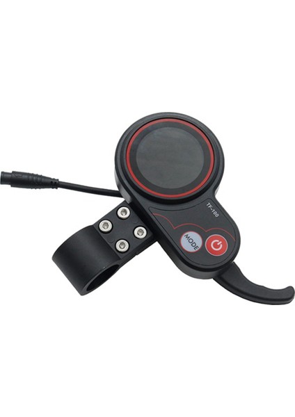 TF-100 LCD Ekran Ölçer Kugou M4 Elektrikli Scooter Bisiklet Modifikasyonu Için Uygundur, 6 Pin (Yurt Dışından)