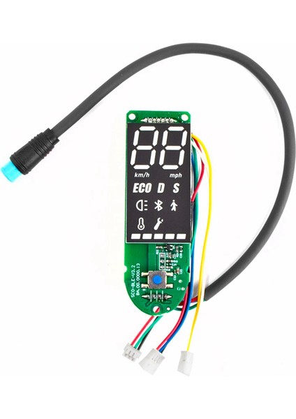 Segway Ninebot F20 F25 F30 F40 Elektrikli Scooter Denetleyici Dash Kurulu Ekran Parçaları Için Dashboard Ekran Montajı (Yurt Dışından)
